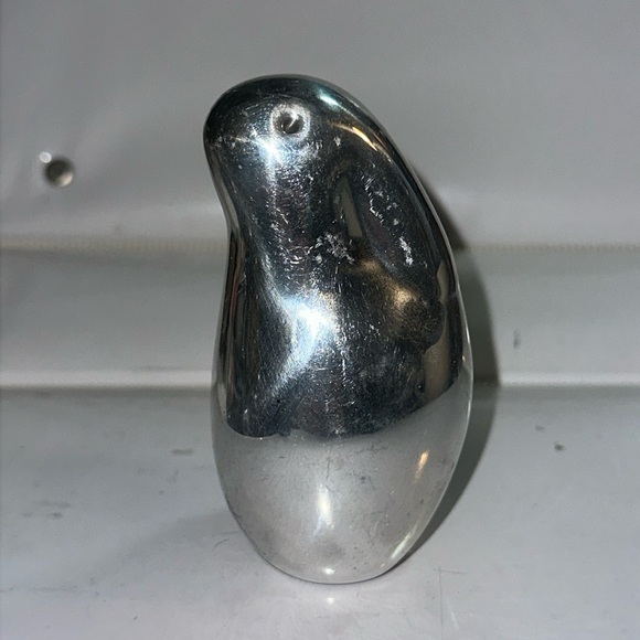 Lot of 3, Vintage Leo Schimanszky Chrome Modernist Hamster, Bunny and Koi? - Picture 2 of 15